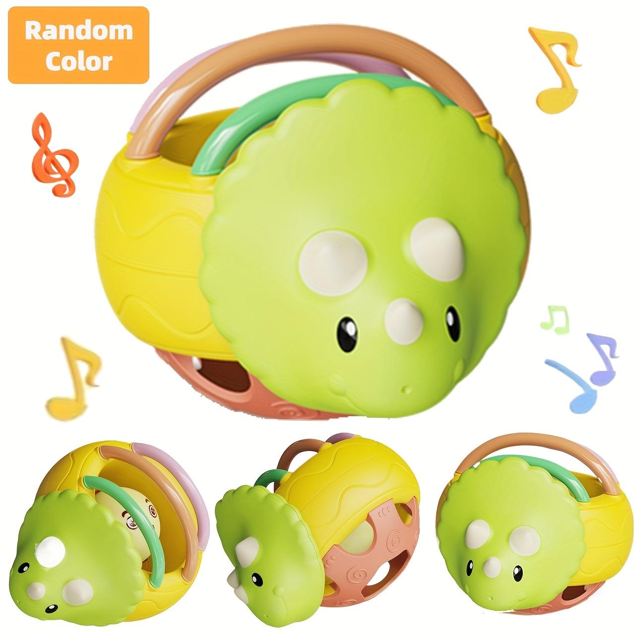 Погремушка-динозаврик для младенцев и малышей - Материал АБС, Яркий мультяшный дизайн динозавра, Идеально для рождественского подарка
Погремушка-динозаврик для младенцев и малышей - Материал АБС, Яркий мультяшный дизайн динозавра, Идеально для рождественского подарка