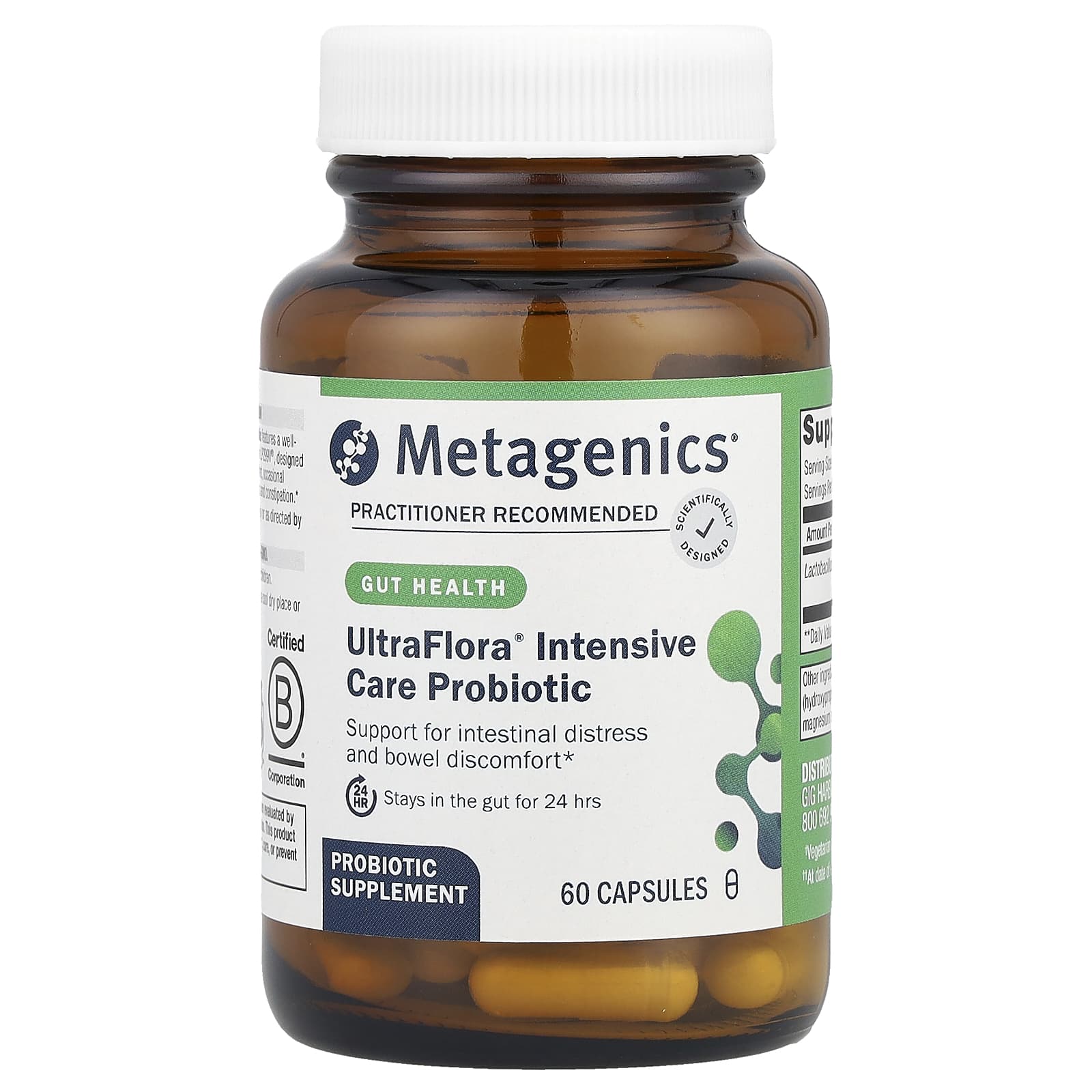 Ultraflora® Intensive Care Probiotic, 60 Capsules (85 mg (10 billion Cfu) per capsule)
Ultraflora® Intensive Care Probiotic, 60 Capsules (85 mg (10 billion Cfu) per capsule)