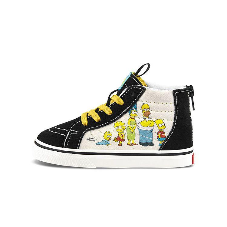 Детские кроссовки Vans The Simpsons x Sk8-Hi Zip TD Simpsons Family 1987-2020 Белый Черный VN0A4BV117E
Детские кроссовки Vans The Simpsons x Sk8-Hi Zip TD Simpsons Family 1987-2020 Белый Черный VN0A4BV117E
