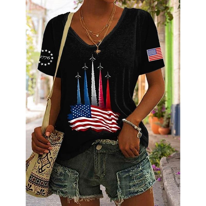 Fashionable Women s V-neck Casual Short Sleeved T-shirt,Rretro Sports Style Casual Sportswear 5XL
Fashionable Women s V-neck Casual Short Sleeved T-shirt,Rretro Sports Style Casual Sportswear 5XL