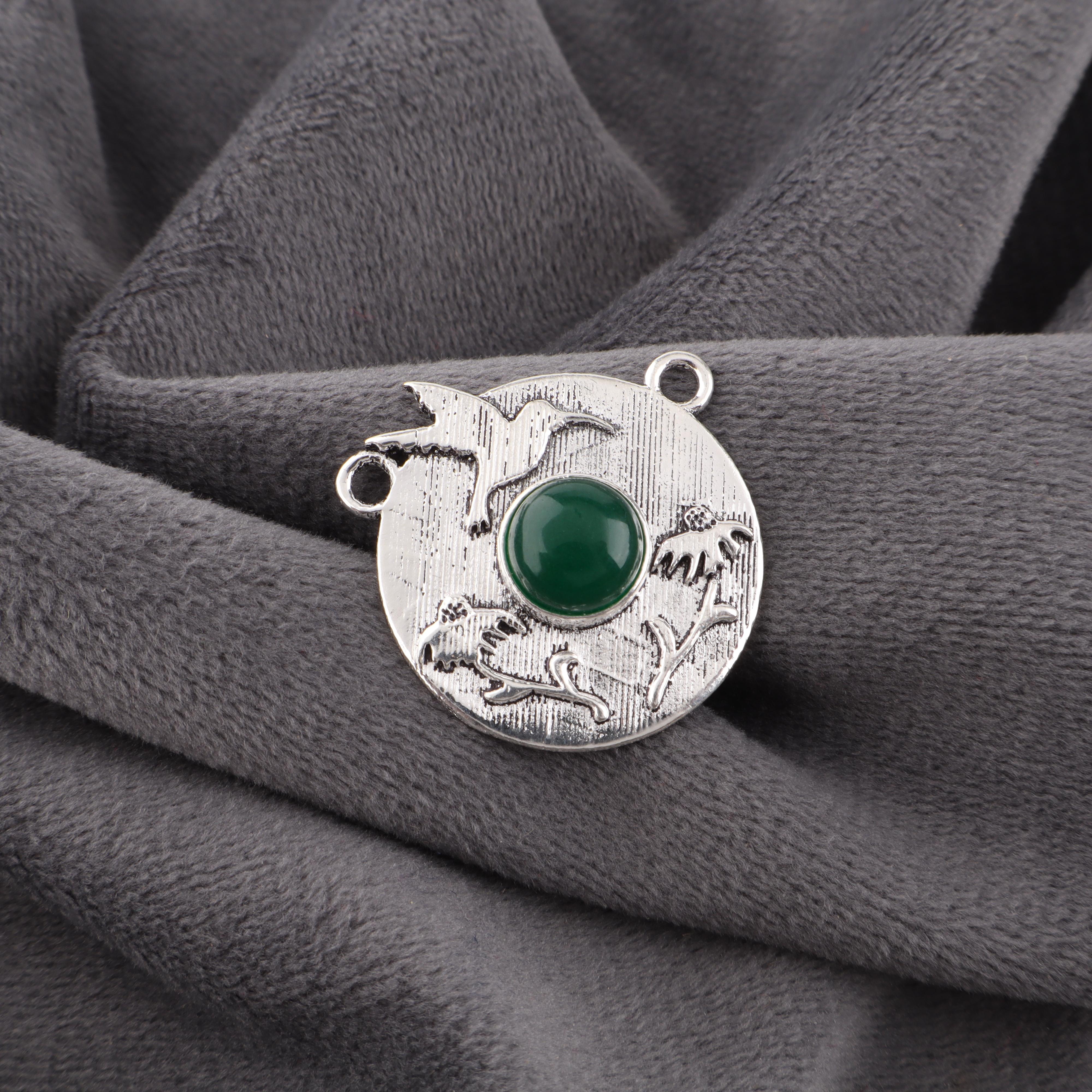 Green Onyx Cab Gemstone Jewelry, 925 Solid Sterling Silver Pendant, Handmade Silver Pendant For Wedding Gift 0.92 Inches зелёный
Green Onyx Cab Gemstone Jewelry, 925 Solid Sterling Silver Pendant, Handmade Silver Pendant For Wedding Gift 0.92 Inches зелёный