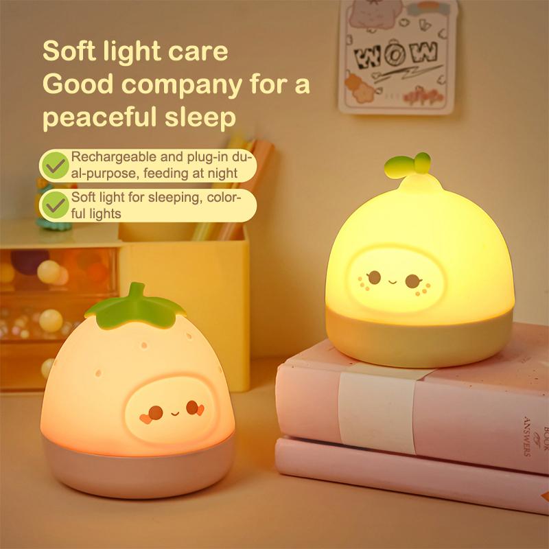 Strawberry Lemon Silicone Night Light Cute Cartoon Lamp Playful Funny Toy Light Pat Control Amazing Gift For Friend Children жовтий
Strawberry Lemon Silicone Night Light Cute Cartoon Lamp Playful Funny Toy Light Pat Control Amazing Gift For Friend Children жовтий