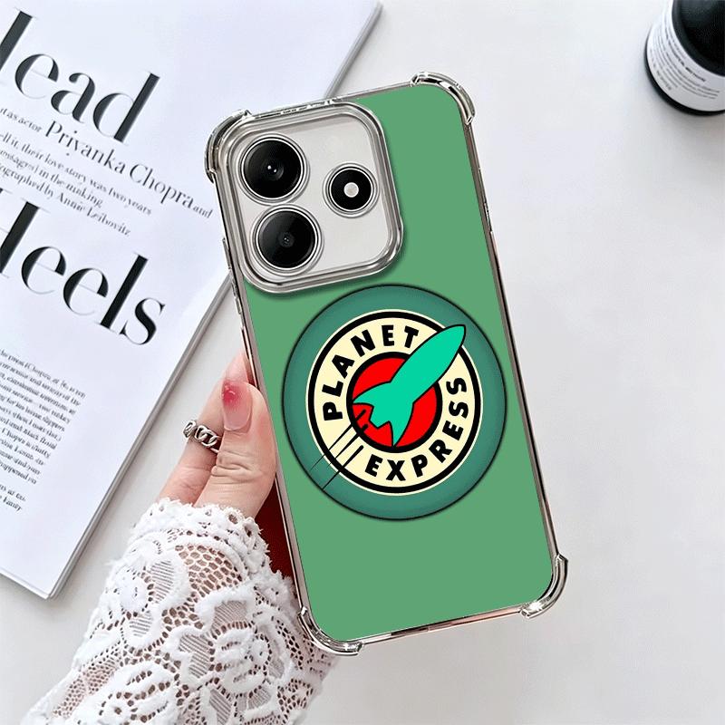 Futurama Planet Express Plating Phone Case For Xiaomi Redmi Note 14 15 Pro Plus 13 12 11 11S 11T 10 9S 9 5G Anti-Fall Airabag Co Redmi Note 15 5G
Futurama Planet Express Plating Phone Case For Xiaomi Redmi Note 14 15 Pro Plus 13 12 11 11S 11T 10 9S 9 5G Anti-Fall Airabag Co Redmi Note 15 5G