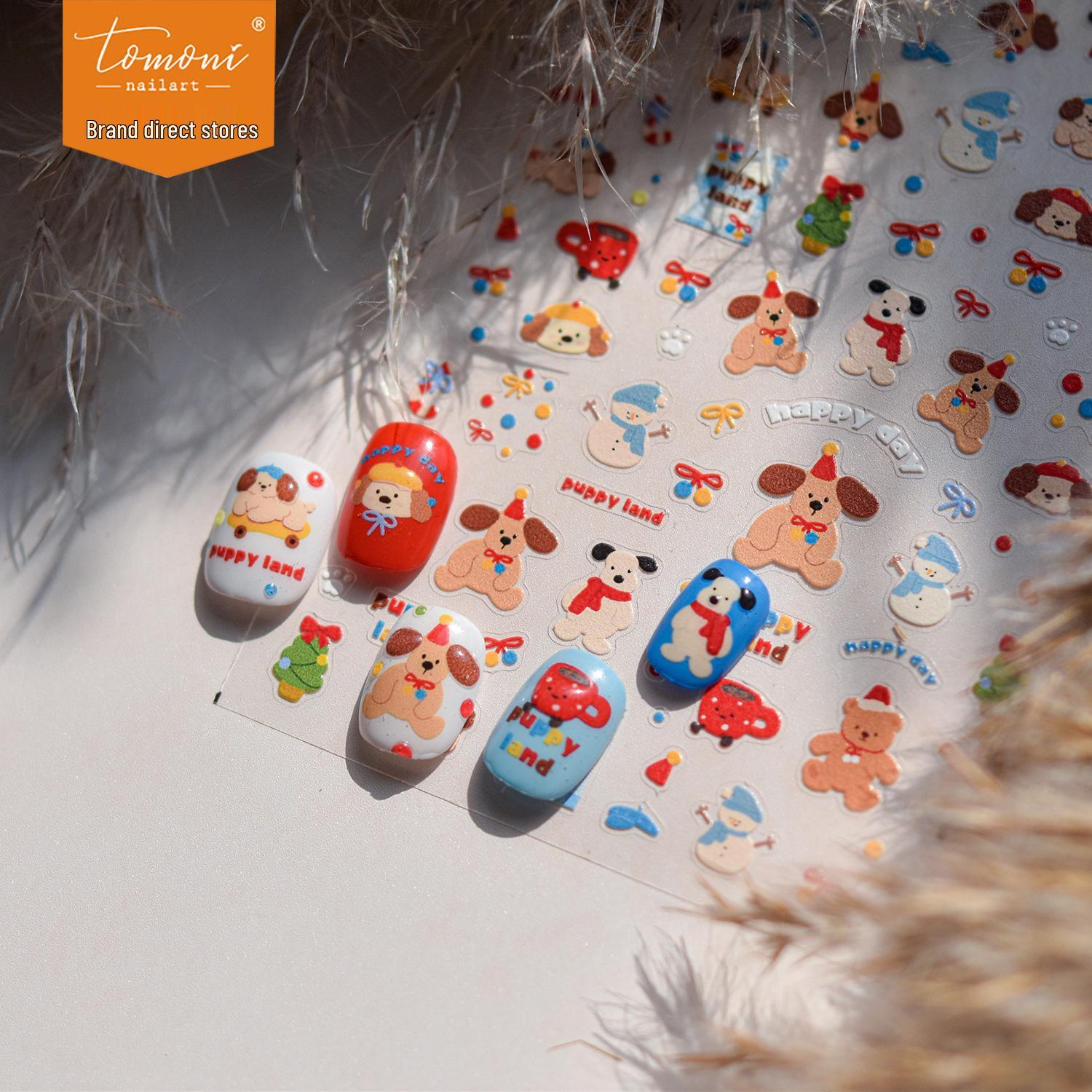 Tomoni Kids Japanese Nail Stickers: Thin, Tough, Mixed Styles - Woof Woof Tribe Collection
Tomoni Kids Japanese Nail Stickers: Thin, Tough, Mixed Styles - Woof Woof Tribe Collection