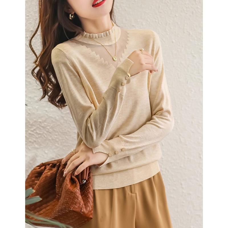 DAFIFY Женская мода повседневная осень-зима однотонный принт длинный рукав О-образный вырез свитера Size: One Size абрикосовый
DAFIFY Женская мода повседневная осень-зима однотонный принт длинный рукав О-образный вырез свитера Size: One Size абрикосовый