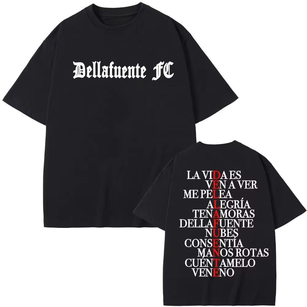 Rapper Dellafuente Album Letters Print T-shirts Men Women Vintage Hip Hop Pop Music T Shirt High Quality Short-sleeved top - ... 5XL різнокольоровий
Rapper Dellafuente Album Letters Print T-shirts Men Women Vintage Hip Hop Pop Music T Shirt High Quality Short-sleeved top - ... 5XL різнокольоровий