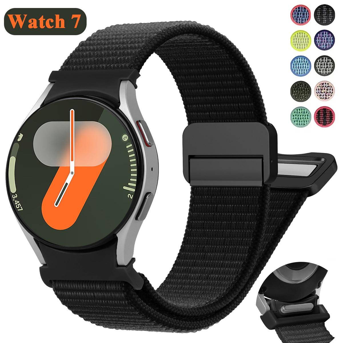 Магнитный нейлоновый ремешок One Click для Samsung Galaxy Watch 7 6 5 4 40 мм 44 мм FE 40 мм 6 Classic/4 Classic/5 Pro Мягкий браслет без зазоров для Galaxy Watch 7 Galaxy Watch 7 40mm 44mm белый
Магнитный нейлоновый ремешок One Click для Samsung Galaxy Watch 7 6 5 4 40 мм 44 мм FE 40 мм 6 Classic/4 Classic/5 Pro Мягкий браслет без зазоров для Galaxy Watch 7 Galaxy Watch 7 40mm 44mm белый