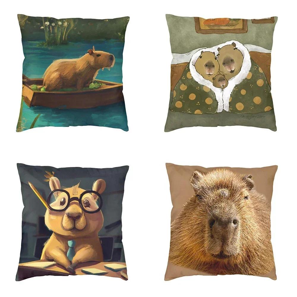 Наволочка для домашньої подушки Capybara Animal Pet Nordic Throw Dilow Decor Case 30x30cm
Наволочка для домашньої подушки Capybara Animal Pet Nordic Throw Dilow Decor Case 30x30cm