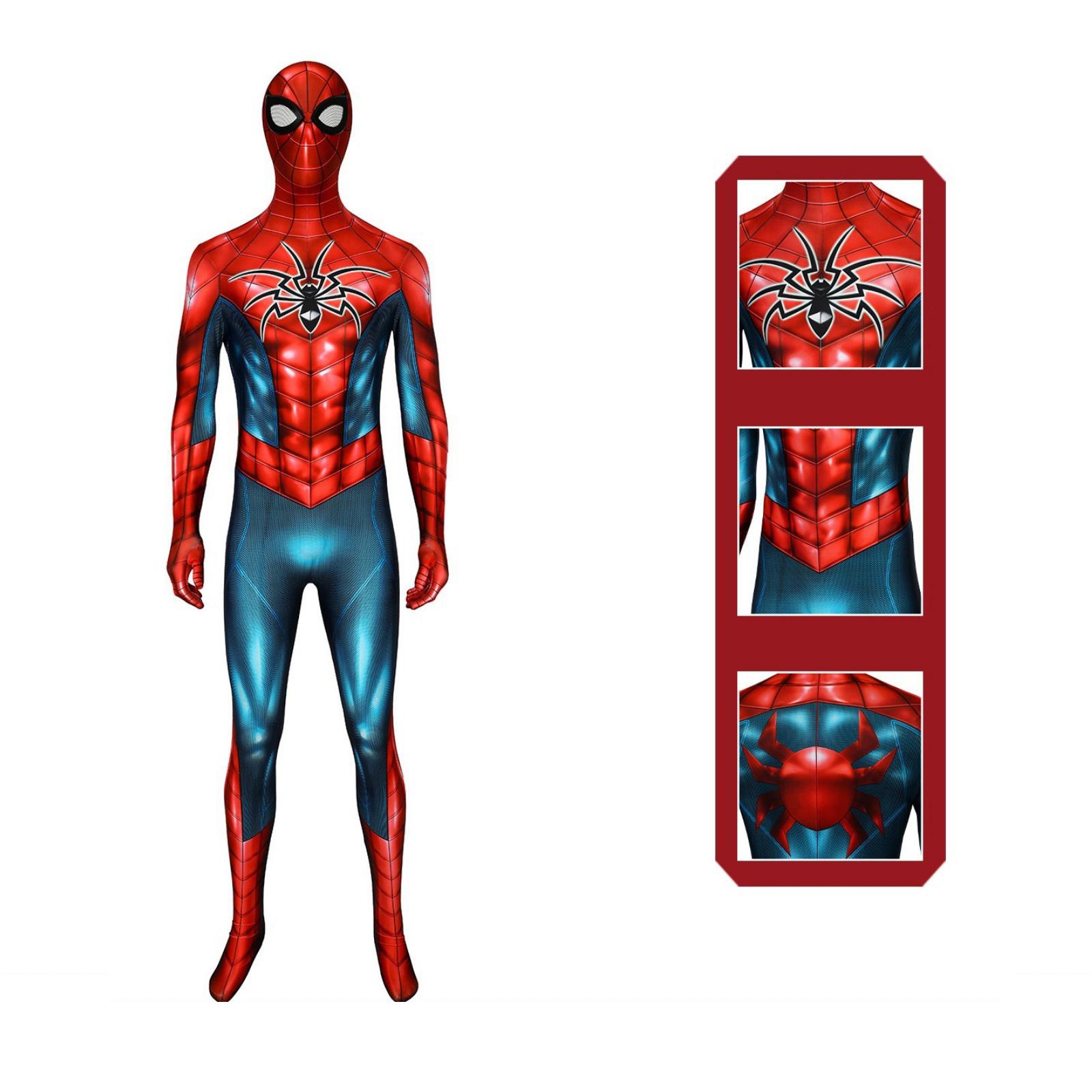 Full Body Stretch Spandex Jumpsuit Costume for Stage Performance Halloween and Cosplay Events with Printed Web Pattern and Muscle Design Suit XXL красный
Full Body Stretch Spandex Jumpsuit Costume for Stage Performance Halloween and Cosplay Events with Printed Web Pattern and Muscle Design Suit XXL красный