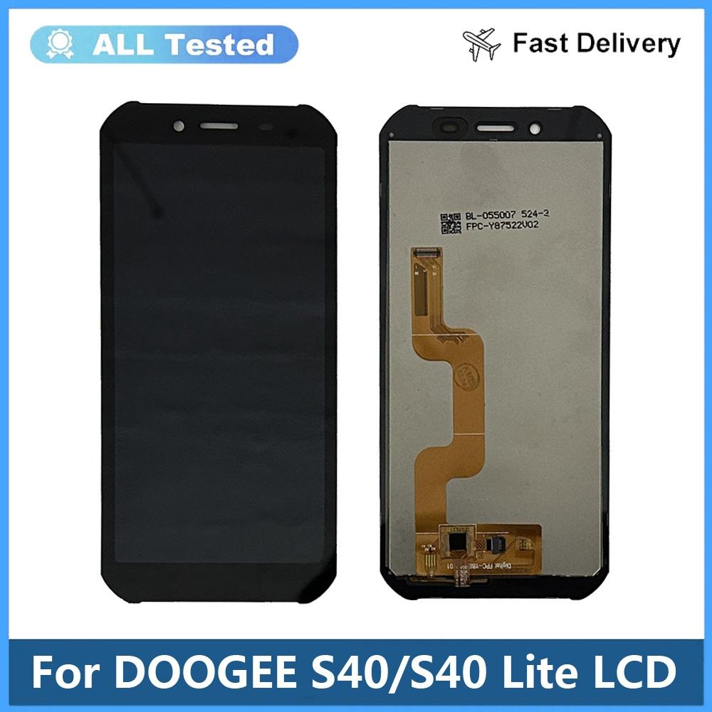 LCD Screen and Digitizer Full Assembly for Doogee S40 S40 Lite
LCD Screen and Digitizer Full Assembly for Doogee S40 S40 Lite