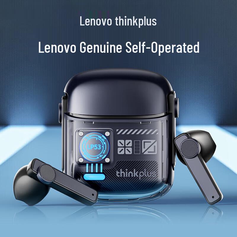 Lenovo LP53 True Wireless Semi-in-Ear Bluetooth Earbuds
Lenovo LP53 True Wireless Semi-in-Ear Bluetooth Earbuds