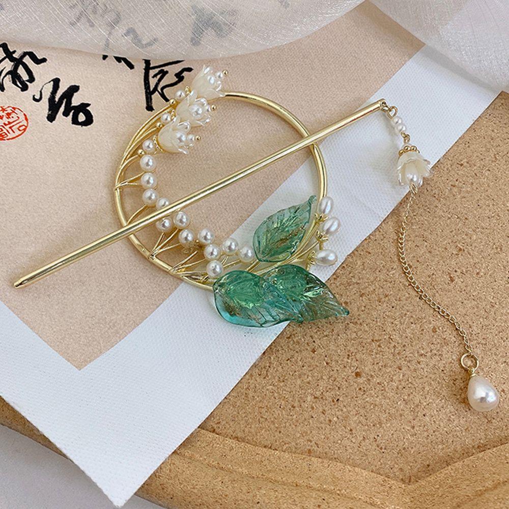 Pendant Chinese Style Hairpin Fan Tassels Hair Stick Women Hair Accessories Hairstyle Design Tool Green Leaves
Pendant Chinese Style Hairpin Fan Tassels Hair Stick Women Hair Accessories Hairstyle Design Tool Green Leaves