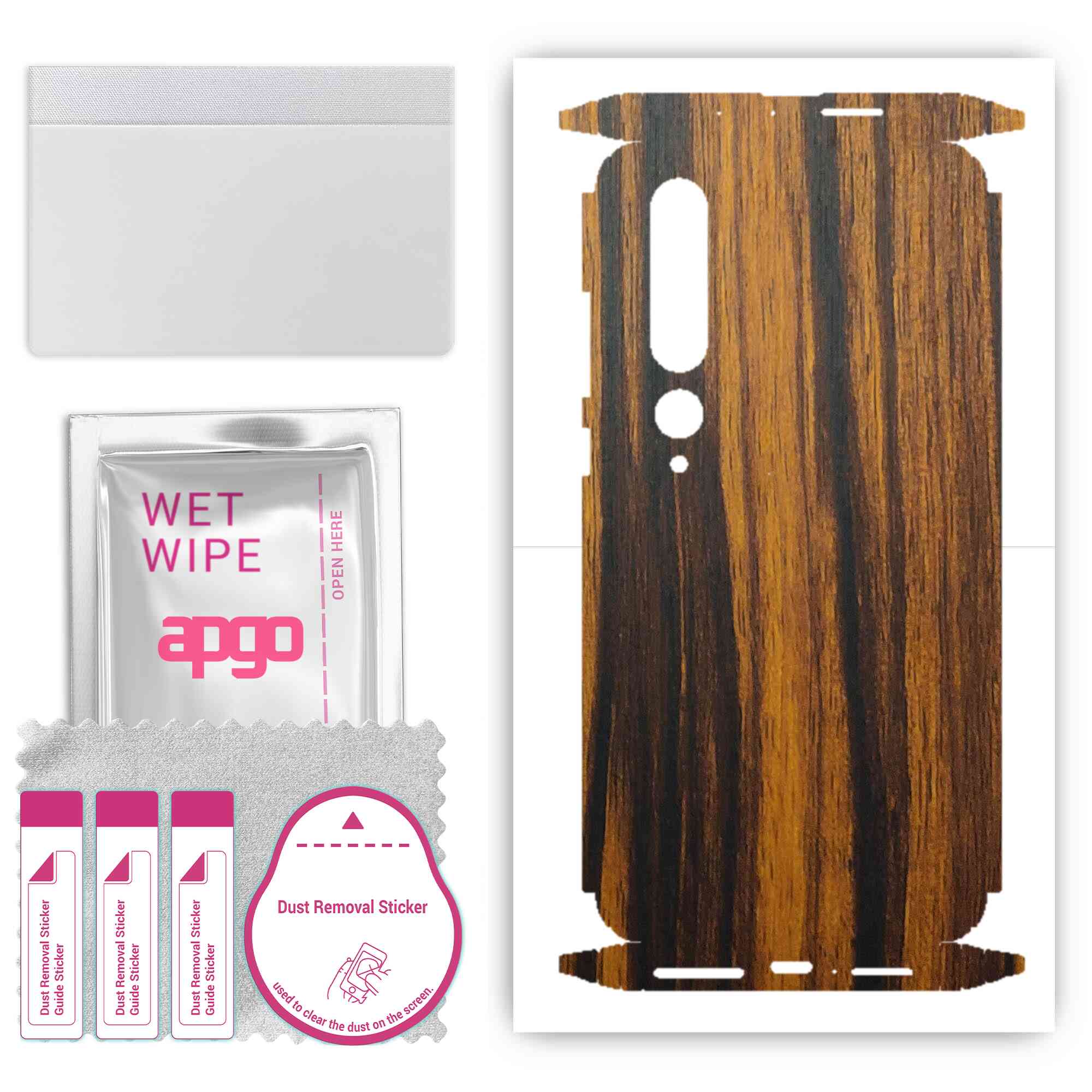 apgo Protective Skin Sticker for the back+sides compatible with Xiaomi Mi 10 5G, Full Wrap Film, Foil, Vinyl - Pattern Tigerwood
apgo Protective Skin Sticker for the back+sides compatible with Xiaomi Mi 10 5G, Full Wrap Film, Foil, Vinyl - Pattern Tigerwood