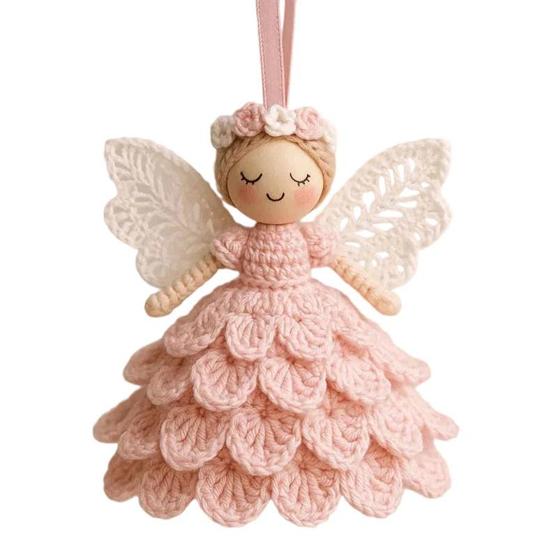 DIY Crochet Angel Ornament Handmade Yarn Craft Set Handwoven Material Kit Christmas Tree Decor Kit for Beginners Professionals розовый
DIY Crochet Angel Ornament Handmade Yarn Craft Set Handwoven Material Kit Christmas Tree Decor Kit for Beginners Professionals розовый