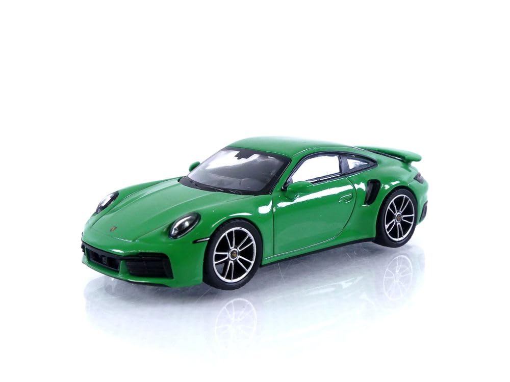 TrueScale Miniatures MINI GT Porsche 911 Turbo S Python Green Hand Готовый продукт 1/64 (Левый привод)
TrueScale Miniatures MINI GT Porsche 911 Turbo S Python Green Hand Готовый продукт 1/64 (Левый привод)