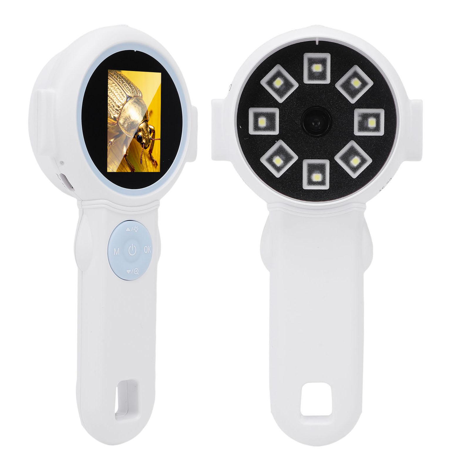 Kids Microscope 2.0in HD Screen Digital Handheld Camera 1000X Magnification Educational Science Toy for Ages 3-10 Girls Boys
Kids Microscope 2.0in HD Screen Digital Handheld Camera 1000X Magnification Educational Science Toy for Ages 3-10 Girls Boys