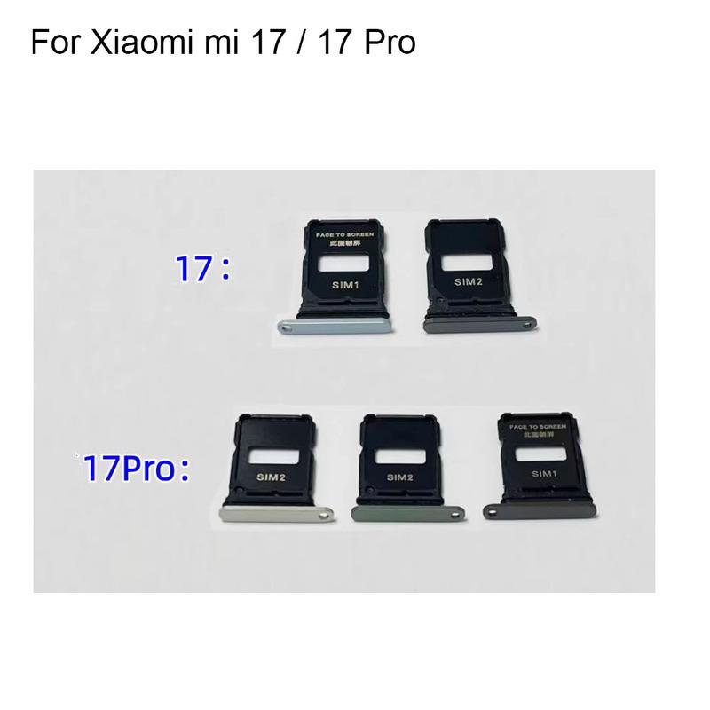 For Xiaomi mi 17 Sim Card Holder Tray Card Slot For Xiaomi mi 17 Pro Sim Card Holder Replacement Parts mi17 Black
For Xiaomi mi 17 Sim Card Holder Tray Card Slot For Xiaomi mi 17 Pro Sim Card Holder Replacement Parts mi17 Black