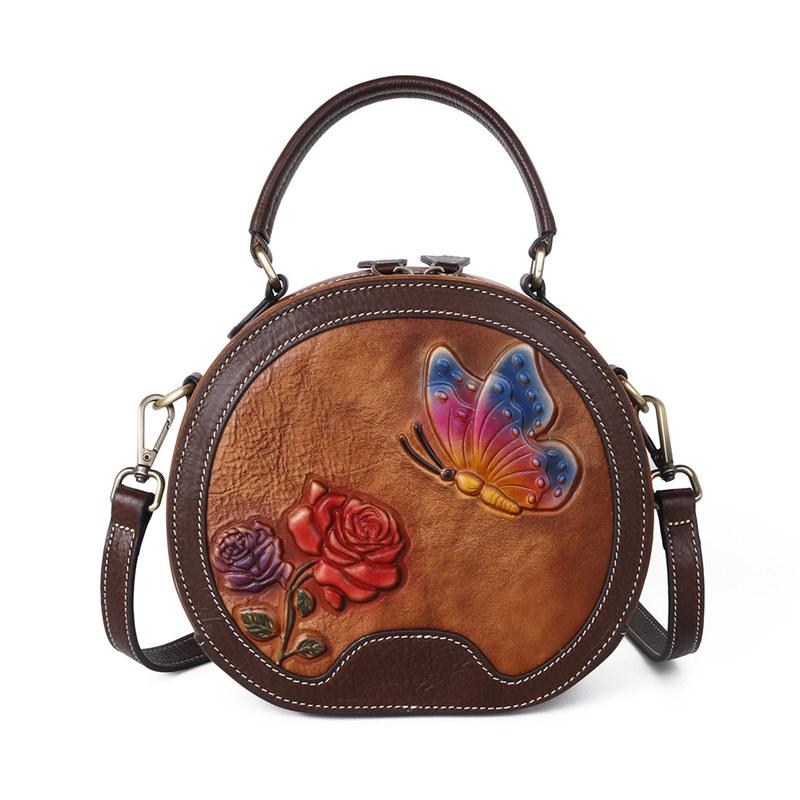 Сумки через плечо Butterfly Loves Flower Embossing из натуральной кожи, винтажный дизайн, сумка через плечо для женщин, дамский кошелек на молнии 19cm*17cm*8cm коричневый
Сумки через плечо Butterfly Loves Flower Embossing из натуральной кожи, винтажный дизайн, сумка через плечо для женщин, дамский кошелек на молнии 19cm*17cm*8cm коричневый