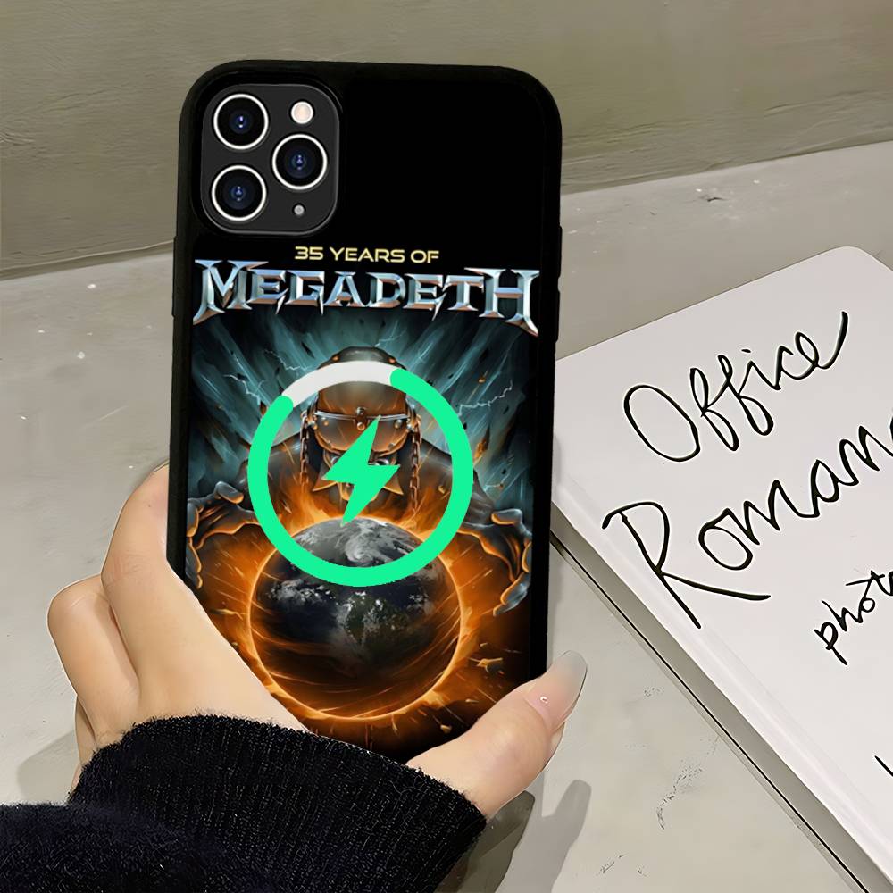 1pc Band M-MegadethS Rock Metal For Magsafe Magnetic Phone Case For IPhone 17 16 Pro Max 15 Plus 14 13 12 11 Cover iPhone 12 pro
1pc Band M-MegadethS Rock Metal For Magsafe Magnetic Phone Case For IPhone 17 16 Pro Max 15 Plus 14 13 12 11 Cover iPhone 12 pro