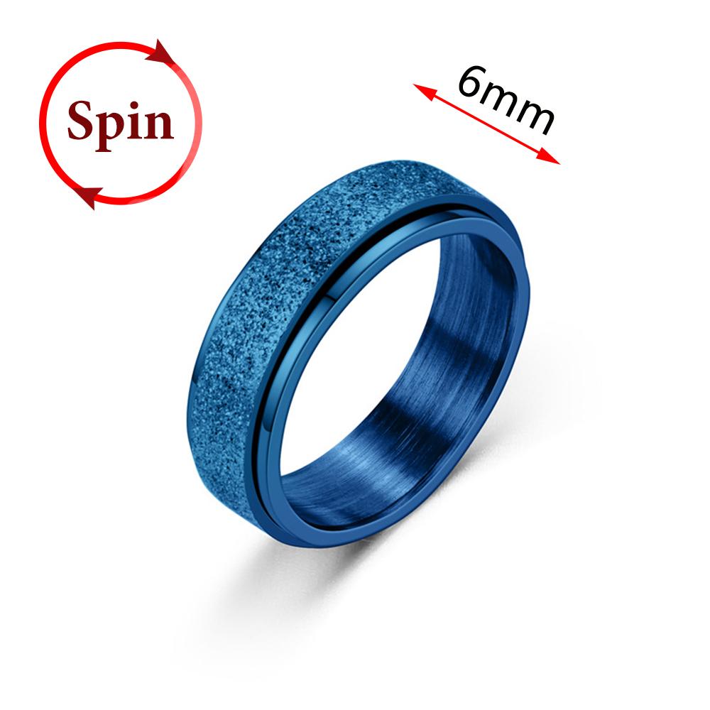 Anxiety Fidget Rings for Women Spinning Spinner Rotating Titanium Stainless Steel Anti Stress Release Accessories Ring For Men 6
Anxiety Fidget Rings for Women Spinning Spinner Rotating Titanium Stainless Steel Anti Stress Release Accessories Ring For Men 6