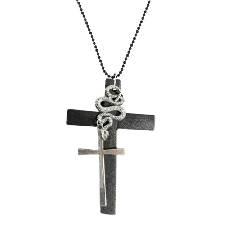 Faith Inspired Crosses Necklace Charm Pendant Made with Sturdy Glass Adjustable Chain for Men and Women Daily Use чорний
Faith Inspired Crosses Necklace Charm Pendant Made with Sturdy Glass Adjustable Chain for Men and Women Daily Use чорний
