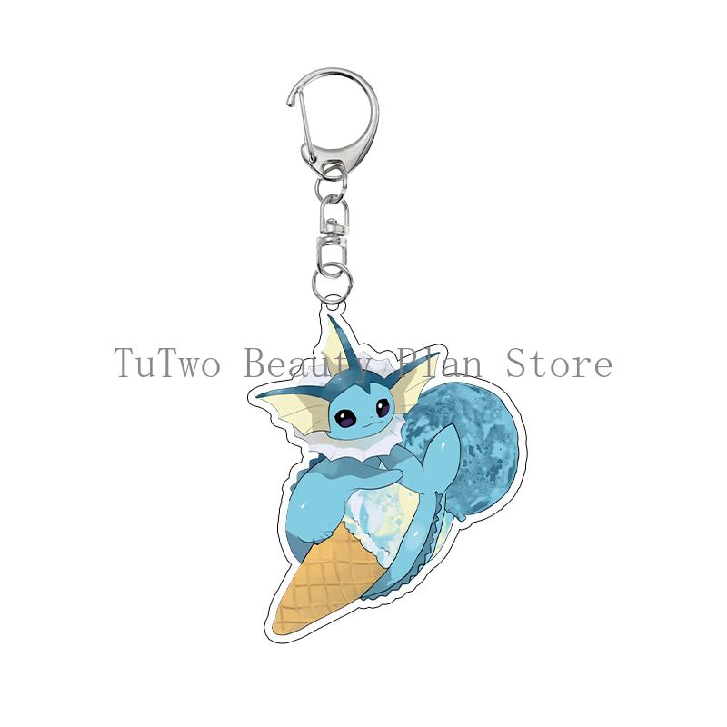 Anime Creative Eevee Ice Cream Cone Style Acrylic Keychain Cartoon Umbreon Flareon Sylveon Jolteon Figure Bag Pendant Charm Gift about 5cm
Anime Creative Eevee Ice Cream Cone Style Acrylic Keychain Cartoon Umbreon Flareon Sylveon Jolteon Figure Bag Pendant Charm Gift about 5cm
