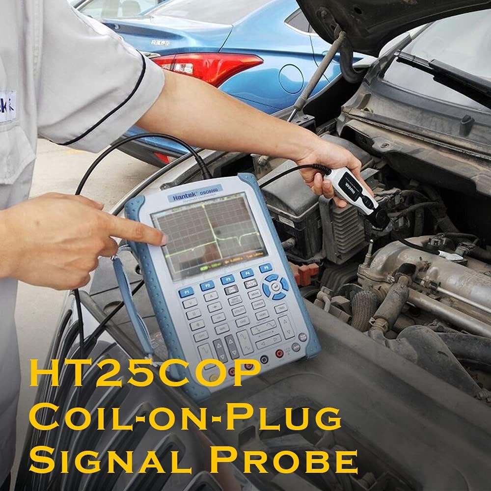 Hantek HT25COP Ignition Waveform of Automobile Engine Coil-on-Plug and Signal Probe, can be Works with Normally oscillscope
Hantek HT25COP Ignition Waveform of Automobile Engine Coil-on-Plug and Signal Probe, can be Works with Normally oscillscope