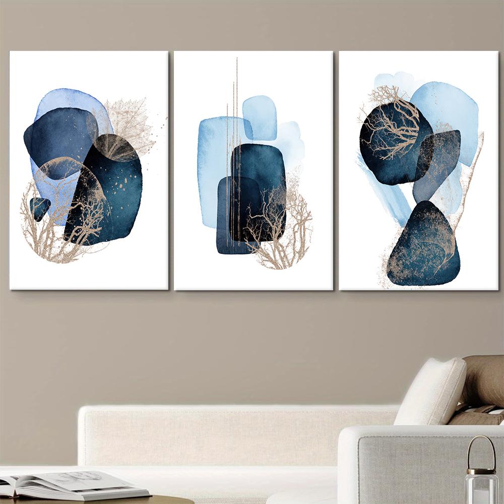 3PC, Modern abstract canvas decorative painting, blue gold gradient watercolor geometric pattern, living room entrance backgroun (as the picture,20x30cm No Frame)
3PC, Modern abstract canvas decorative painting, blue gold gradient watercolor geometric pattern, living room entrance backgroun (as the picture,20x30cm No Frame)