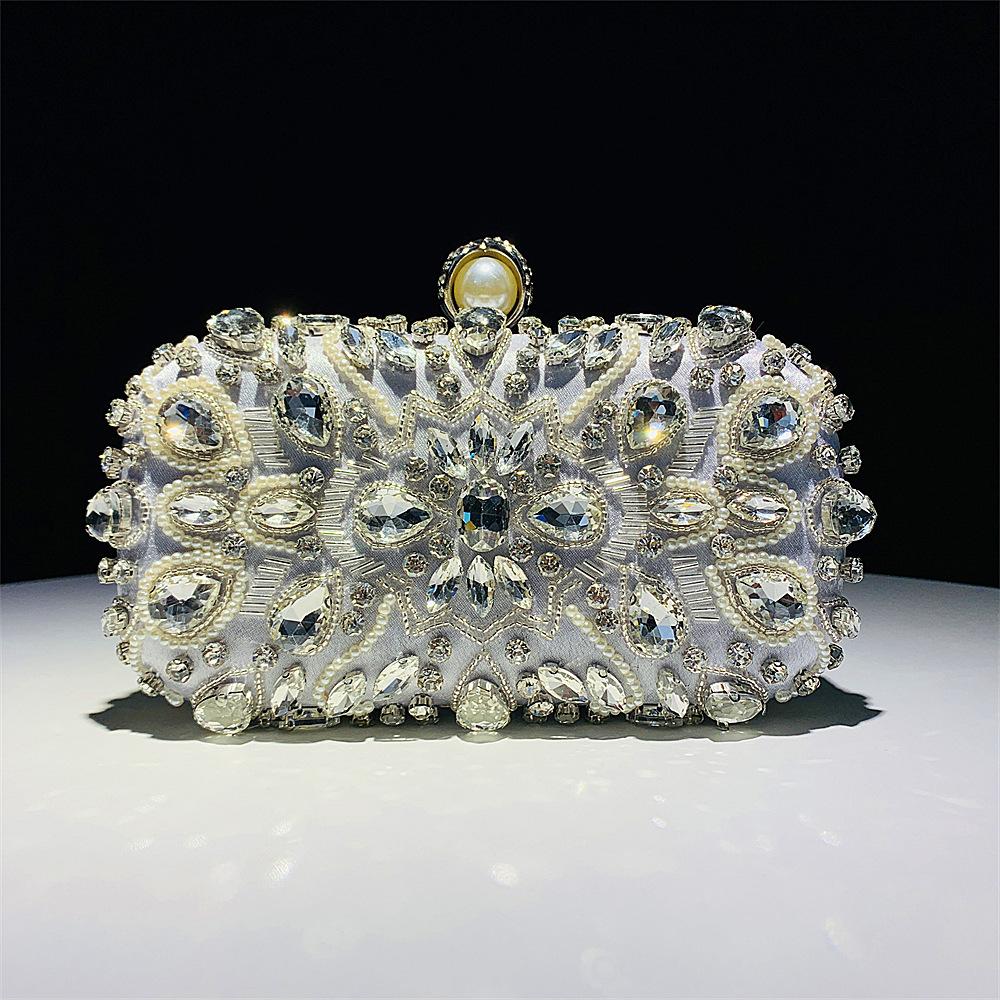 WHTUOHENG Handbags Gold/Silver Rhinestone Women Evening Bag Crystal Wedding Diamond Ladies Purse Female Stone Party Clutches 19.5cmX10.5cmX5.5cm серебряный
WHTUOHENG Handbags Gold/Silver Rhinestone Women Evening Bag Crystal Wedding Diamond Ladies Purse Female Stone Party Clutches 19.5cmX10.5cmX5.5cm серебряный