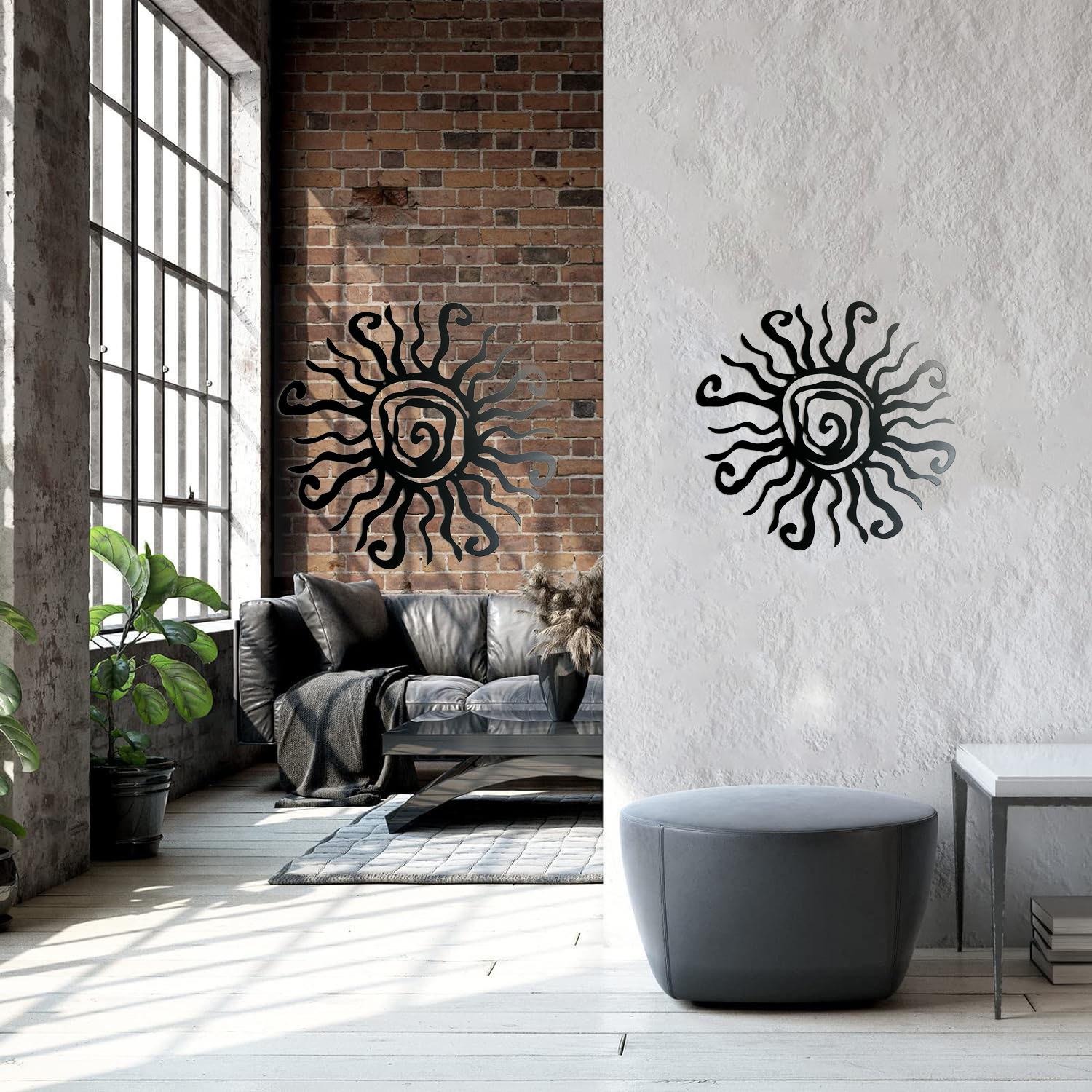 Quirky Sun Wrought Iron Ornament: Creative Home Courtyard Wall Hanging Decoration. In stock (color and size customization)
Quirky Sun Wrought Iron Ornament: Creative Home Courtyard Wall Hanging Decoration. In stock (color and size customization)