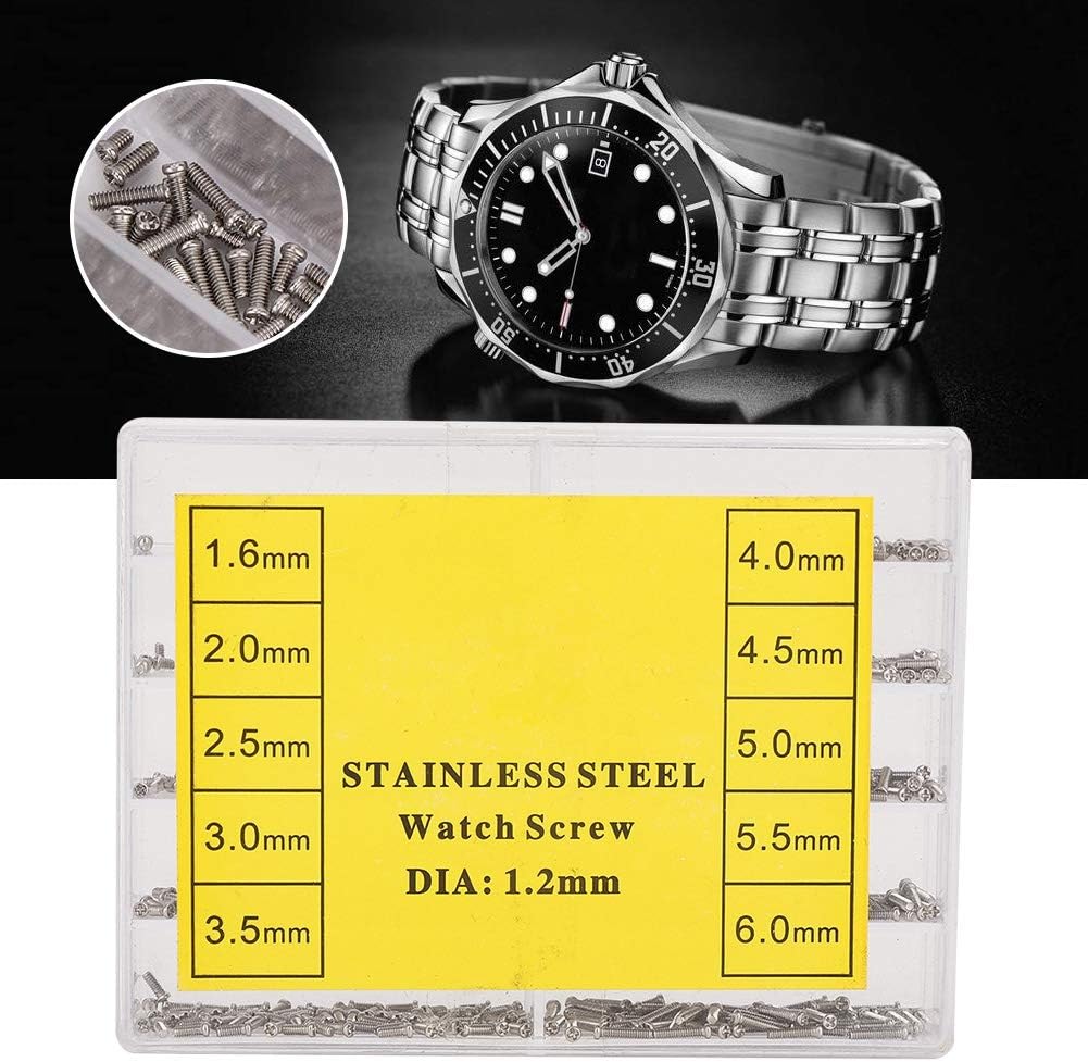 Watch Back Cover Screws 140/100pcs Repair Tool Watch Back Cover Screws Nuts Stainless Steel 1.2mm Cross Screw Assortment Kit 10 Kinds Watch Accessorie 100pcs/bag
Watch Back Cover Screws 140/100pcs Repair Tool Watch Back Cover Screws Nuts Stainless Steel 1.2mm Cross Screw Assortment Kit 10 Kinds Watch Accessorie 100pcs/bag