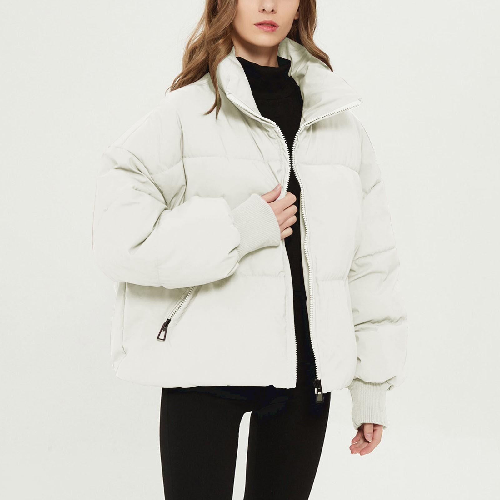 Женская мода для отдыха, сплошной цвет, длинный рукав, свободный воротник-стойка, пальто на молнии, хлопковый топ XS белый
Женская мода для отдыха, сплошной цвет, длинный рукав, свободный воротник-стойка, пальто на молнии, хлопковый топ XS белый