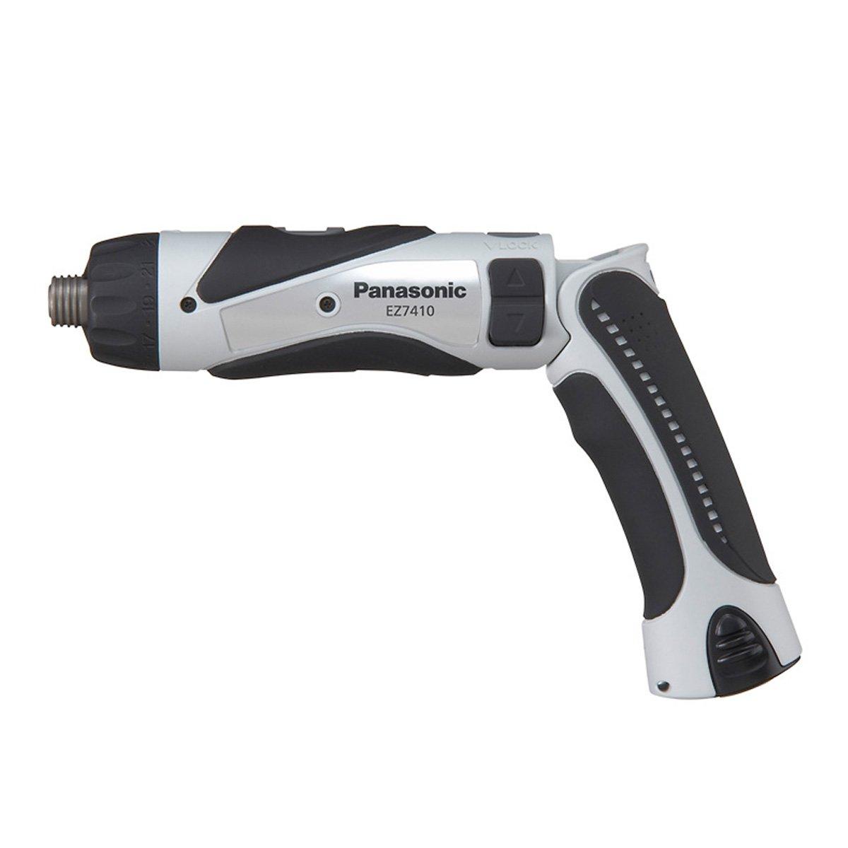 Panasonic Rechargeable Stick Drill Driver Battery Pack x Included High Precision Small Screwdriver EZ7410LA2SH1 Gray 3.6V 1.5Ah 2/Charger/Case M2.5~5 сірий колір
Panasonic Rechargeable Stick Drill Driver Battery Pack x Included High Precision Small Screwdriver EZ7410LA2SH1 Gray 3.6V 1.5Ah 2/Charger/Case M2.5~5 сірий колір
