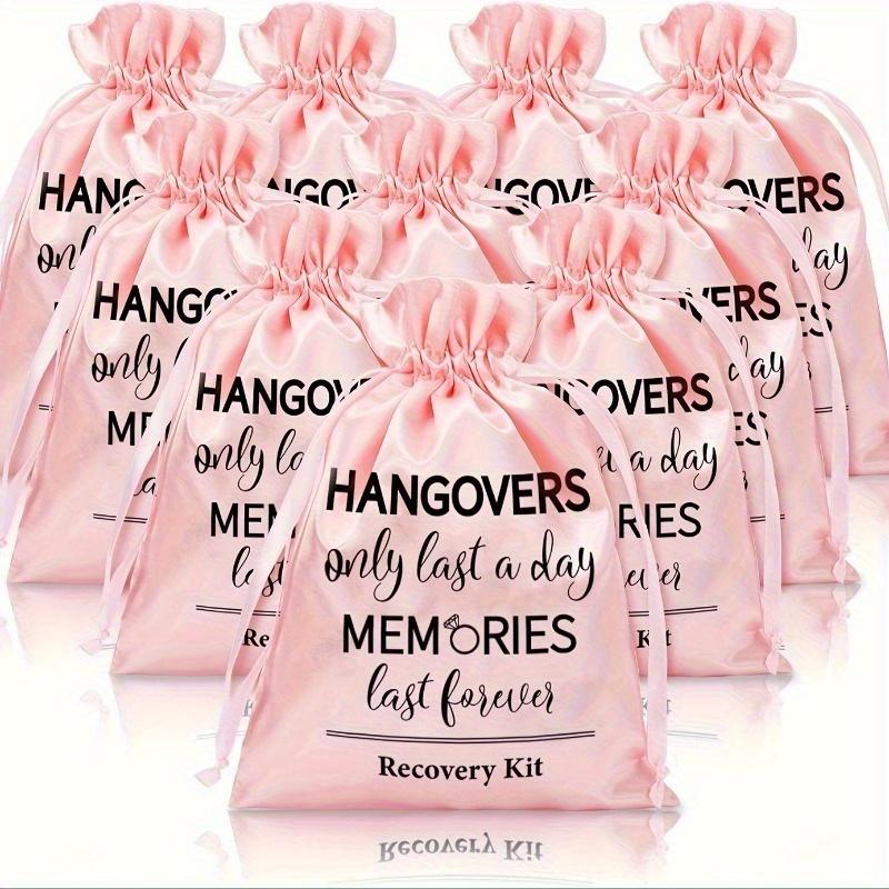 15pcs Pink Wedding Hangover Kit Bags - Drawstring Favor Bags for Bridal Showers & Bachelorette Parties, Perfect Survival Recovery Gift Wrap Pack of 15
15pcs Pink Wedding Hangover Kit Bags - Drawstring Favor Bags for Bridal Showers & Bachelorette Parties, Perfect Survival Recovery Gift Wrap Pack of 15