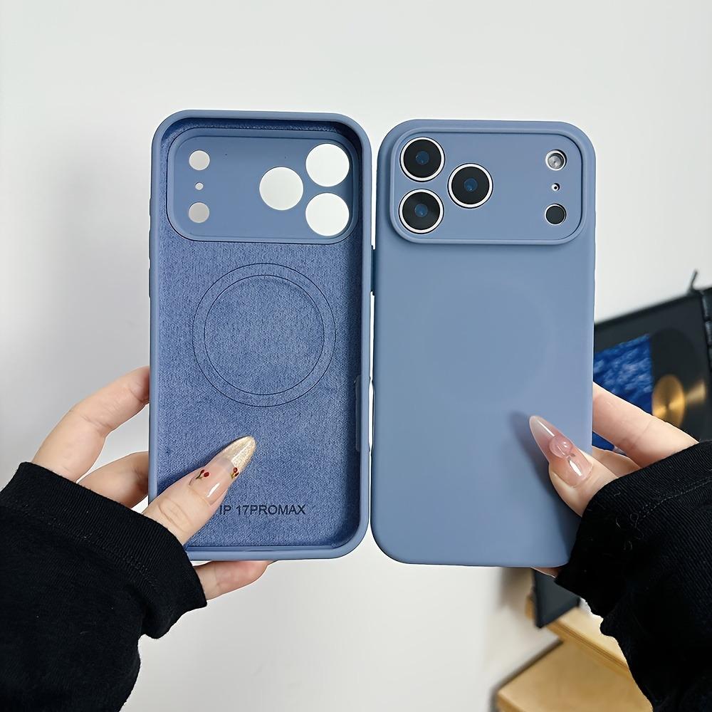 Official Liquid Silicone Phone Case For For Iphone 17 16 15 14 13 Pro Max 17Pro For Magsafe Magnetic TPU Protect Back Cover iPhone17 Pro
Official Liquid Silicone Phone Case For For Iphone 17 16 15 14 13 Pro Max 17Pro For Magsafe Magnetic TPU Protect Back Cover iPhone17 Pro