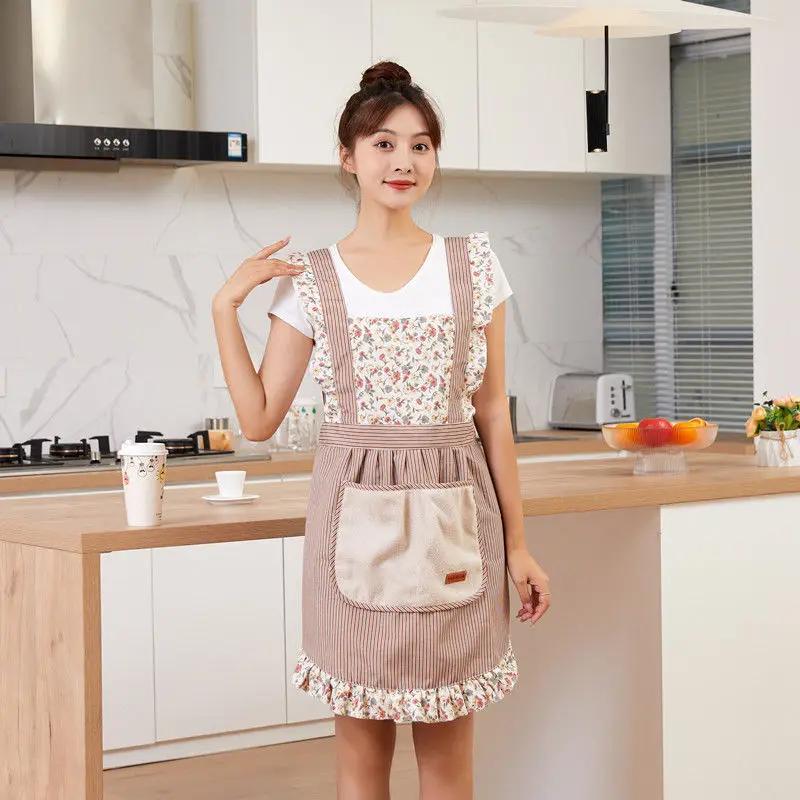 Фартуки для дома, женские модные сладкие кухонные принадлежности, защитные портативные водонепроницаемые маслостойкие карманные фартуки, милые чистящие передники OneSize
Фартуки для дома, женские модные сладкие кухонные принадлежности, защитные портативные водонепроницаемые маслостойкие карманные фартуки, милые чистящие передники OneSize