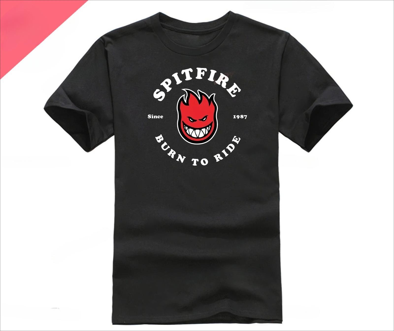 Spitfireer Skateboard Logo Fashion Street Trend Casual Harajuku Summer Unisex Short Sleeve T-shirt Women Clothing Y2K Top Summer L
Spitfireer Skateboard Logo Fashion Street Trend Casual Harajuku Summer Unisex Short Sleeve T-shirt Women Clothing Y2K Top Summer L