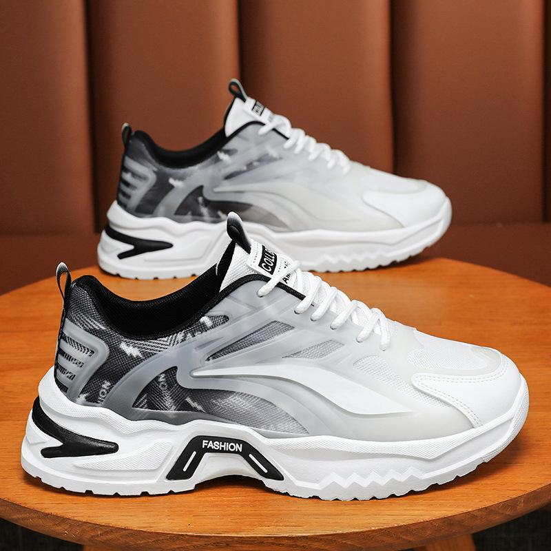 Summer men s shoes new breathable mesh sports shoes men s trend versatile platform white shoes casual dad shoes men 39
Summer men s shoes new breathable mesh sports shoes men s trend versatile platform white shoes casual dad shoes men 39