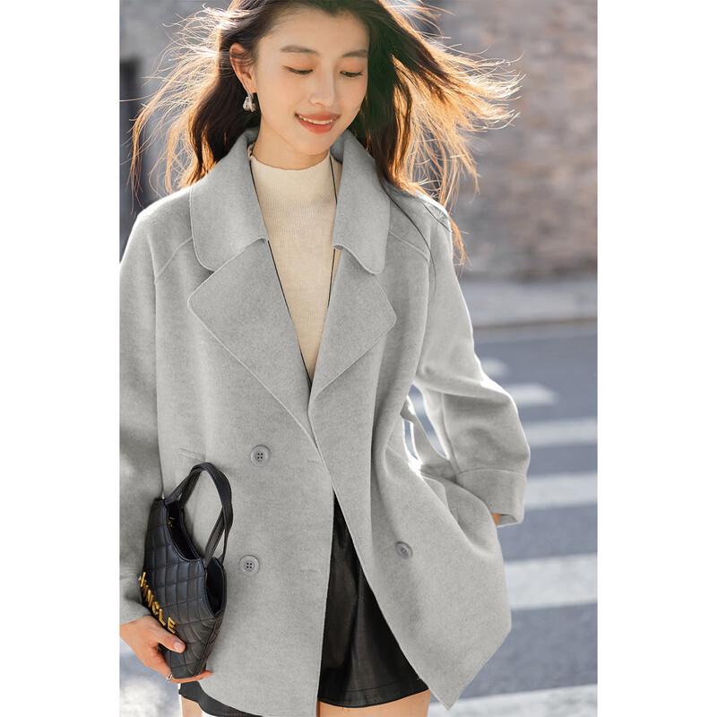 ITISF4 Short Oversized Double-faced Trench Coat M
ITISF4 Short Oversized Double-faced Trench Coat M