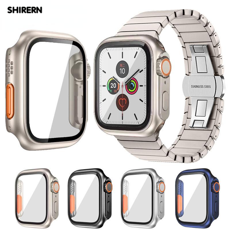 Переход на Ultra для Apple Watch, чехол из закаленного стекла, крышка из закаленного стекла 9, 8, 7, 6, 5, 4, 45 мм, 44 мм, 41 мм, 40 мм, 42 мм, обновление внешнего вида до Ultra 49 мм
Переход на Ultra для Apple Watch, чехол из закаленного стекла, крышка из закаленного стекла 9, 8, 7, 6, 5, 4, 45 мм, 44 мм, 41 мм, 40 мм, 42 мм, обновление внешнего вида до Ultra 49 мм