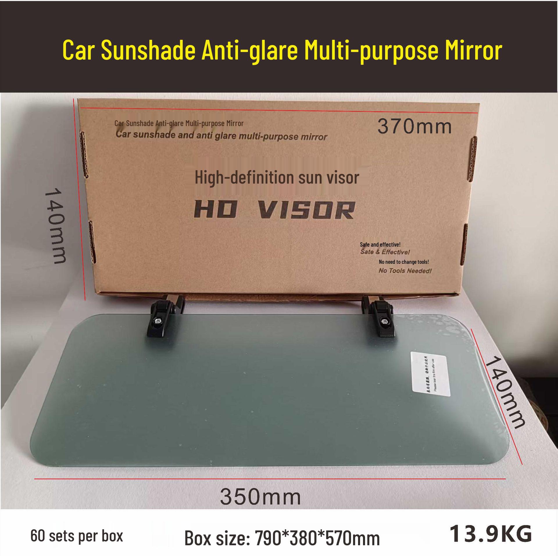 Universal Day/Night Anti-Glare Driving Visor & Goggles
Universal Day/Night Anti-Glare Driving Visor & Goggles
