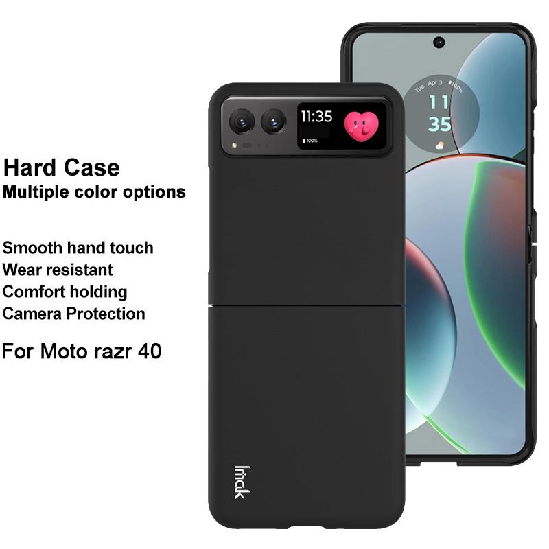 IMAK JS-2 Series For Motorola Razr 40 5G Protective Case Hard PC Anti-Drop Phone Cover Black
IMAK JS-2 Series For Motorola Razr 40 5G Protective Case Hard PC Anti-Drop Phone Cover Black