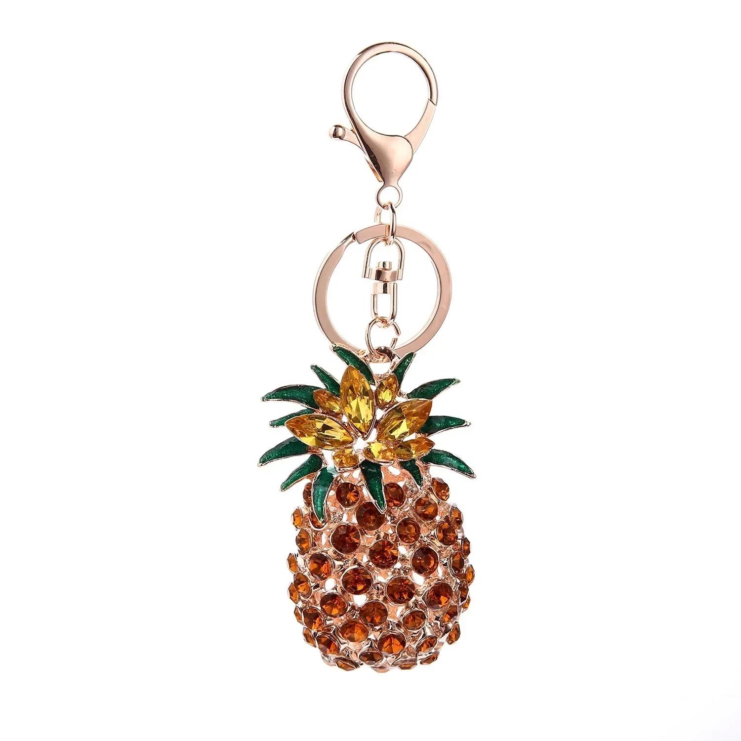 Pineapple Keychain European and American Fashionable Diamond Inlaid Pineapple Gift Creative Cute Bag Metal Pendant Accessories оранжевый
Pineapple Keychain European and American Fashionable Diamond Inlaid Pineapple Gift Creative Cute Bag Metal Pendant Accessories оранжевый