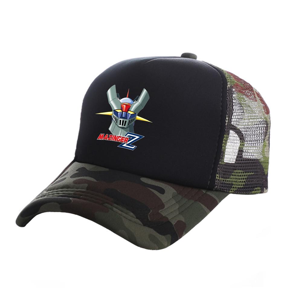 Japanese Anime Mazinger Z Trucker Caps Fashion Baseball Cap Summer Unisex Women Mesh Hats
Japanese Anime Mazinger Z Trucker Caps Fashion Baseball Cap Summer Unisex Women Mesh Hats