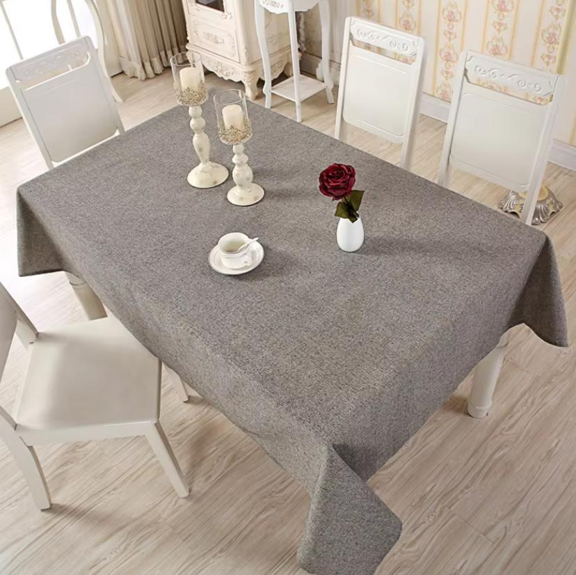 Rectangular Tablecloth Dust-proof Table Cover Simple Solid Color Cotton Linen Tablecloth Home Dining Room Decoration Tablecloth about 100x140cm
Rectangular Tablecloth Dust-proof Table Cover Simple Solid Color Cotton Linen Tablecloth Home Dining Room Decoration Tablecloth about 100x140cm