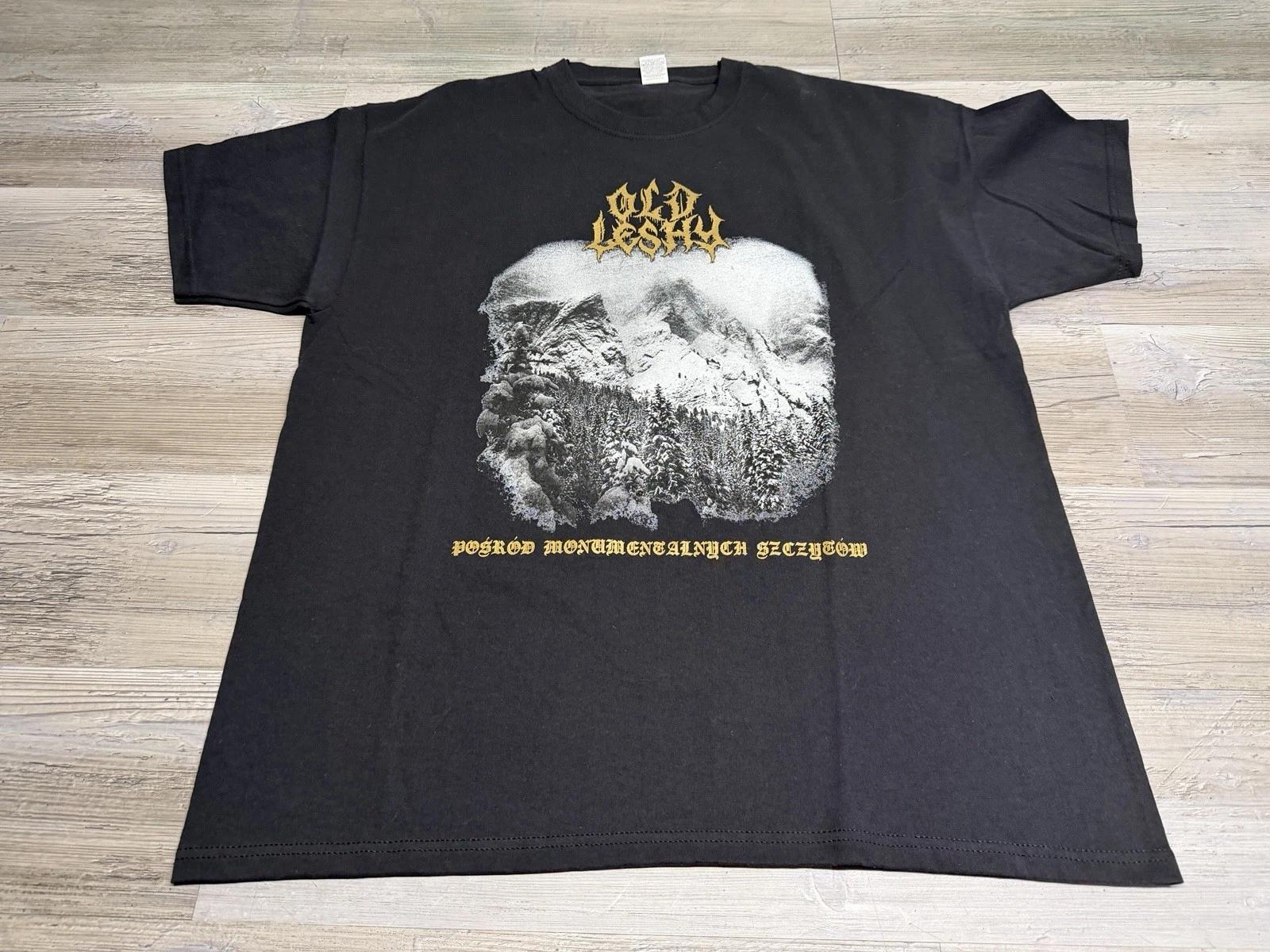 Old Leshy Polish Black Metal Band Shirt Double Sided Goth Hard Rock Concert Tee 2XL
Old Leshy Polish Black Metal Band Shirt Double Sided Goth Hard Rock Concert Tee 2XL