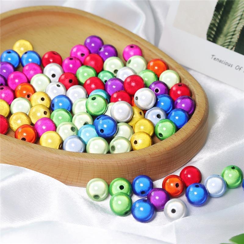 Reflective Laser Dream Acrylic Beads, Colorful Round Beads for DIY Bracelets and Accessories. 8mm, Hole 1.4mm, 13g/pack, ~50 beads
Reflective Laser Dream Acrylic Beads, Colorful Round Beads for DIY Bracelets and Accessories. 8mm, Hole 1.4mm, 13g/pack, ~50 beads