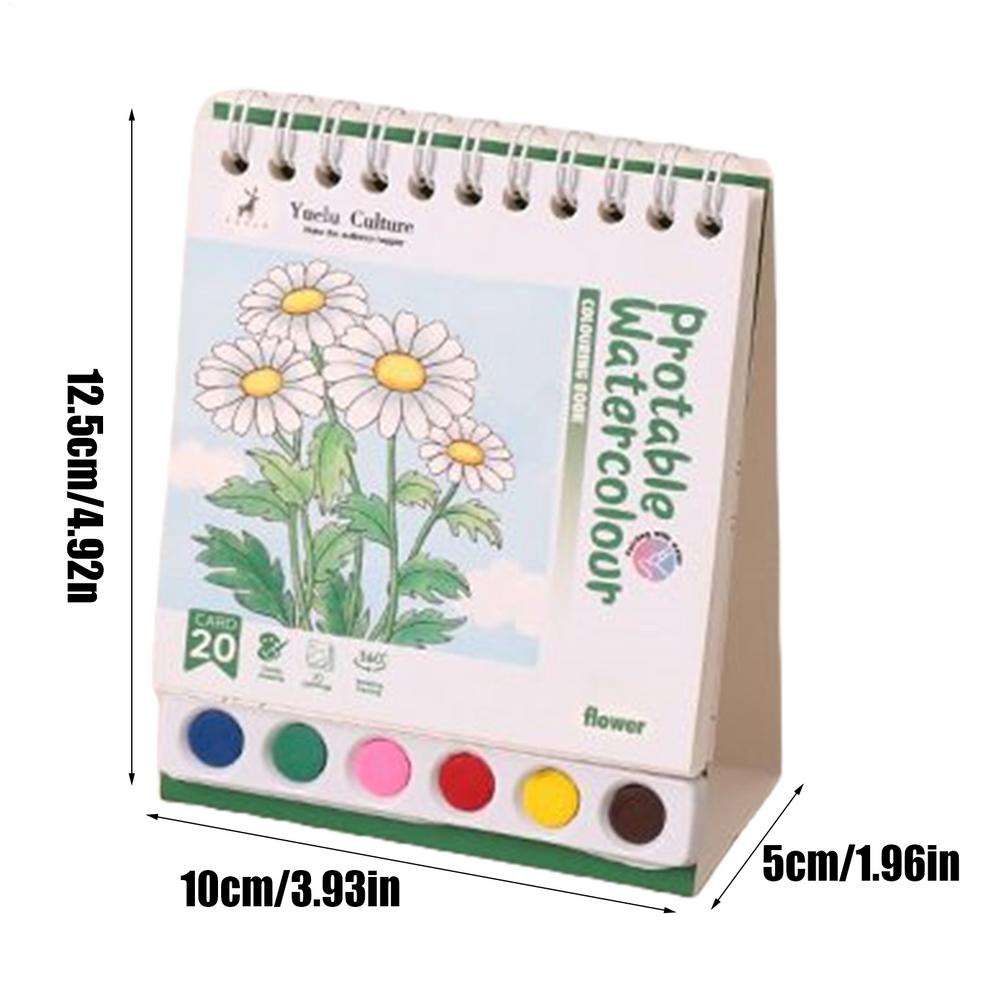 Coloring Book 20 Pages Portable Watercolor Coloring Book Kindergarten Colored Graffiti Enlightenment Note Picture Book
Coloring Book 20 Pages Portable Watercolor Coloring Book Kindergarten Colored Graffiti Enlightenment Note Picture Book