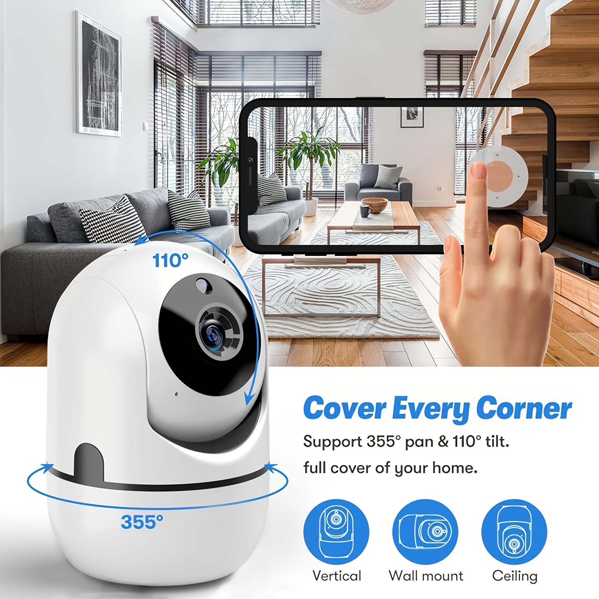 SOVMIKU 1080P HD Беспроводная Wi-Fi камера безопасности, отслеживание AI, двусторонняя аудиосвязь, оповещения о движении для дома в помещении, монитор для детей, монитор для домашних животных
SOVMIKU 1080P HD Беспроводная Wi-Fi камера безопасности, отслеживание AI, двусторонняя аудиосвязь, оповещения о движении для дома в помещении, монитор для детей, монитор для домашних животных