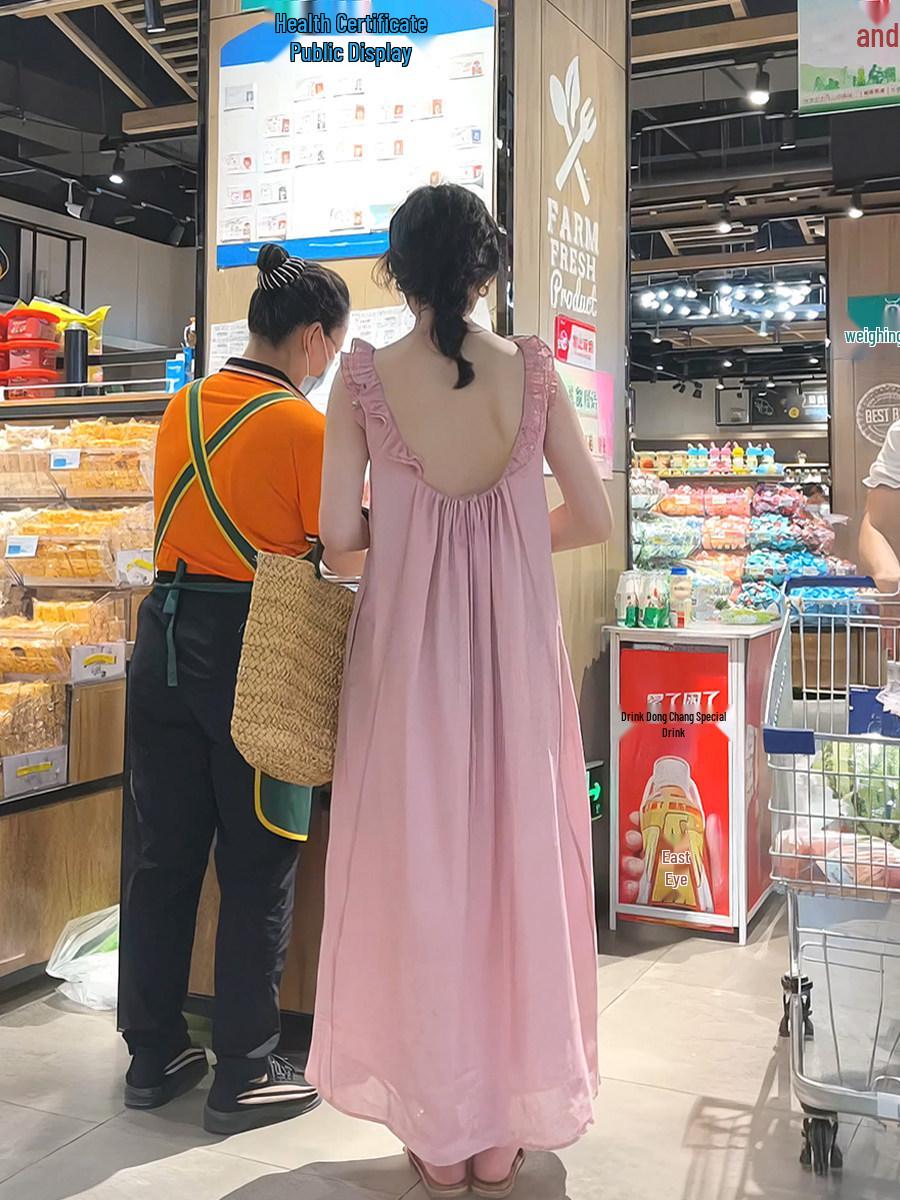 Korean Style Pink Loose Long Vest Dress - Youthful & Slimming Temperament 2025 M
Korean Style Pink Loose Long Vest Dress - Youthful & Slimming Temperament 2025 M